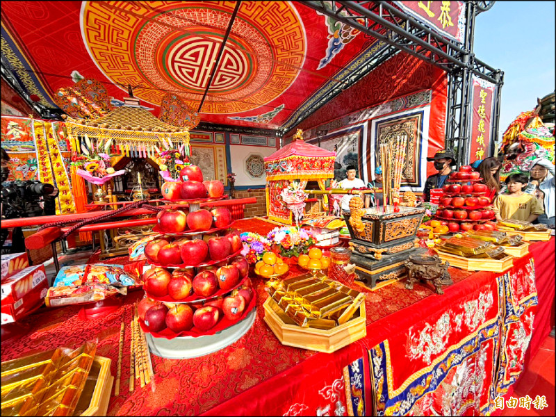 白沙屯媽祖會麥寮開山媽祖 萬人爭睹