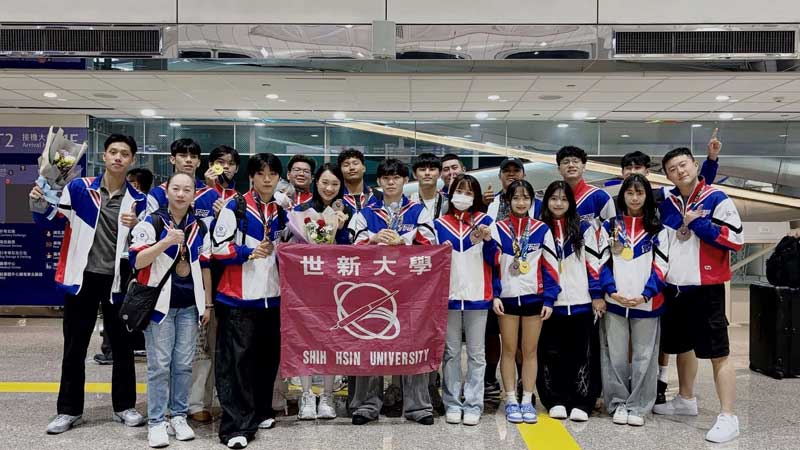 世新大學啦啦隊國際賽奪1金2銅　運動部長李洋發賀電