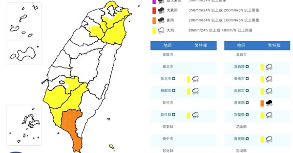 低壓帶及西南風影響 屏東防豪雨