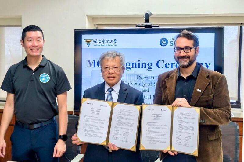 中央大學攜手英國薩里大學深化交流 啟動雙聯學位、產學合作