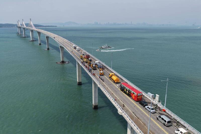 霧鎖金門大橋「油罐車碰撞起火」 依HSEEP規範封橋演習超逼真