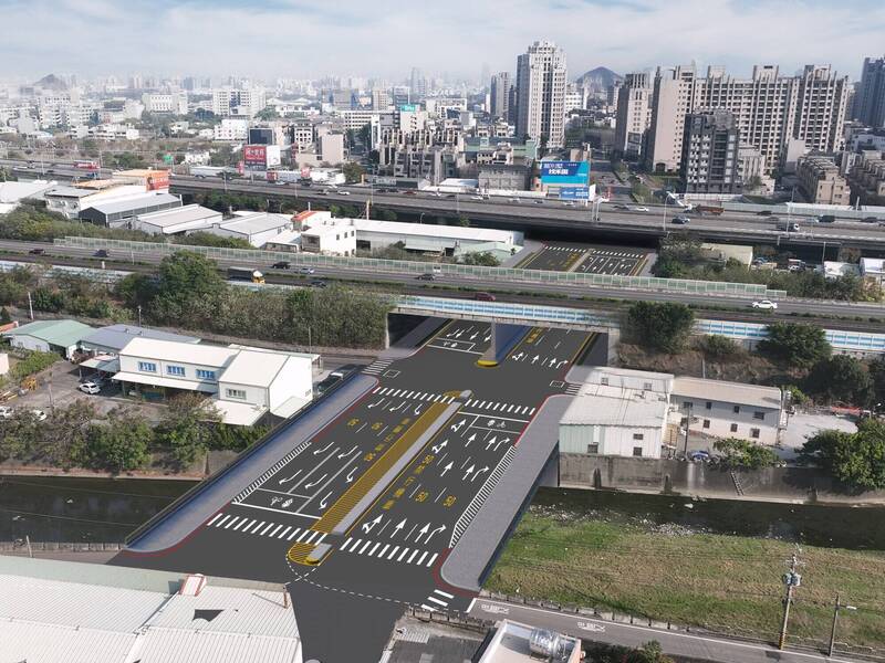 用路人注意！台中西屯漢翔路「瓦磘橋」 10/13起封橋拓寬