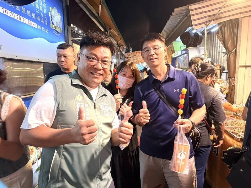 綠選將巧遇亞運總教練湯登凱  提「澄清湖棒球村」願景