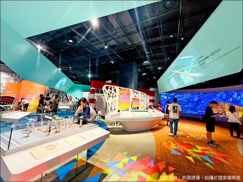 桃捷A21站行動展 看見不同年代台灣
