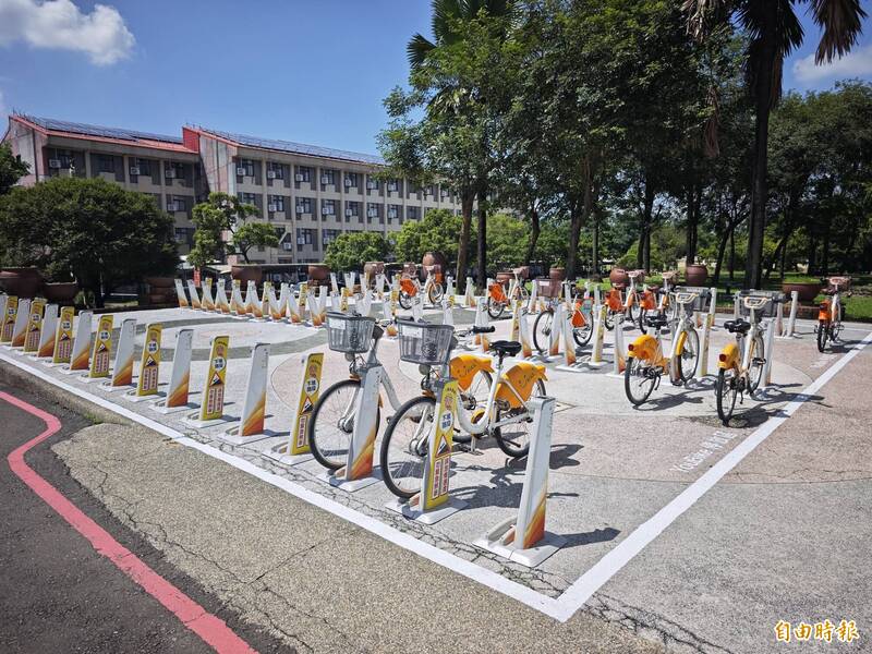 微笑單車進駐校園2-1》屏縣微笑單車最大站在屏科大 站點數佔全縣近1成