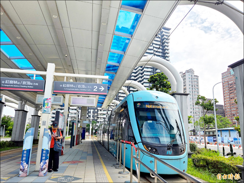 淡海輕軌班距加密 24日起尖峰2.5分鐘