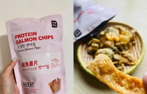 【食驗室點評】韓味不二「鮭魚脆片」酥脆讓魚皮好入口 塔塔醬太搶味卻蓋過鮭魚香