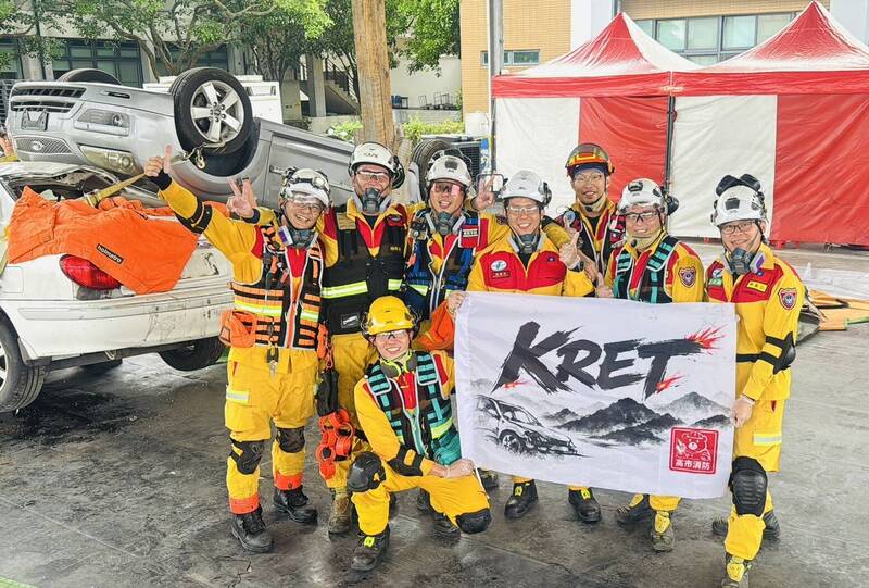 國際車禍救援挑戰賽  高市消防團隊KRET奪全國第3名