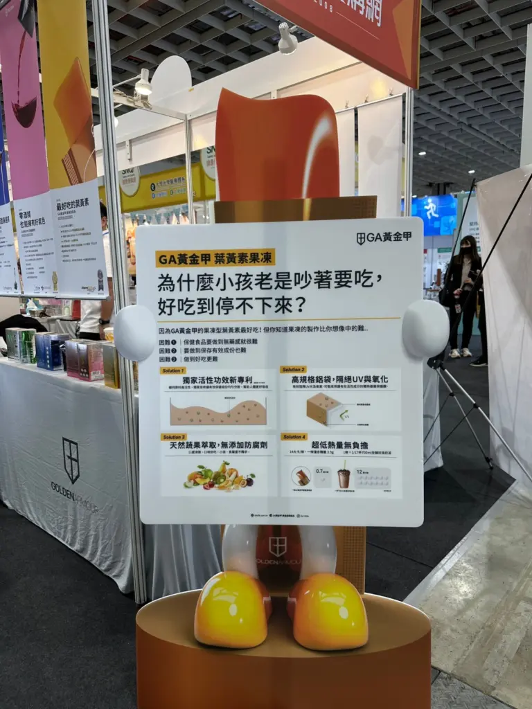 果凍型保健食品成健康市場新寵！GA黃金甲引領「保健食品零食化」