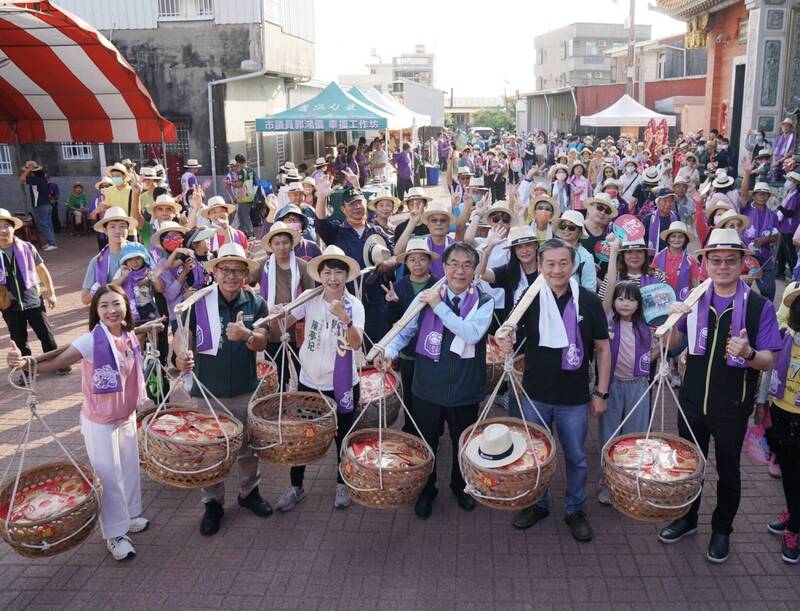 傳承200年！台南仁德土庫「擔水餅文化節」登場