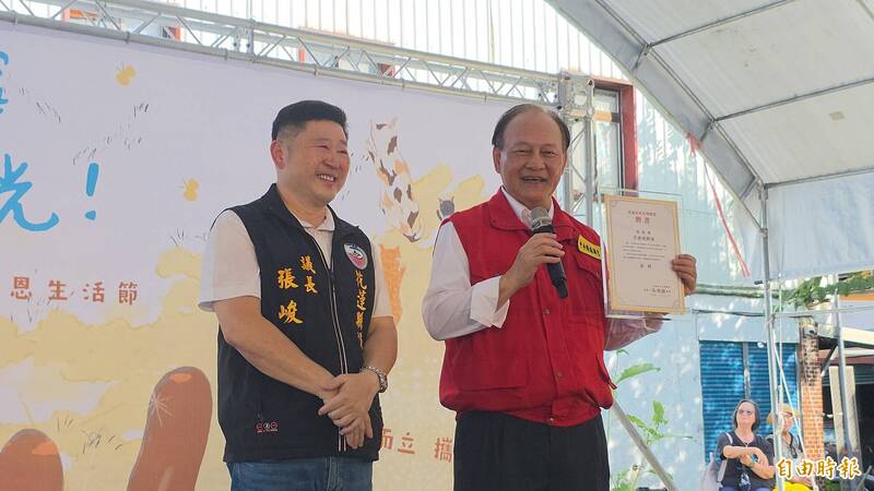 獲張峻聘任防災顧問 季連成直言：「張當上縣長 我仍是無給職防災顧問」