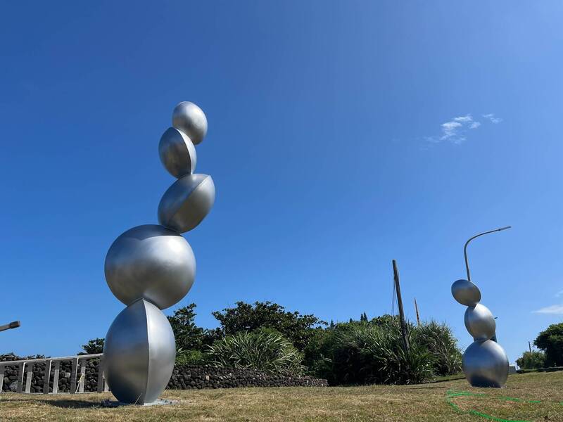 石梯坪公共藝術「算浪」 訴說阿美族海洋智慧