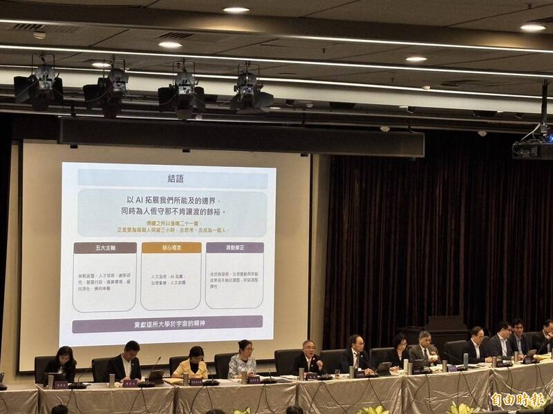 大腦不外包！ 台大5年藍圖：人文為根、AI為翼