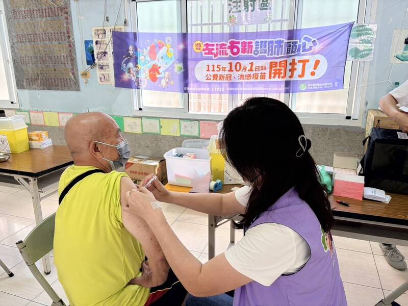 高雄流感、新冠疫苗接種 近59萬人次創新高