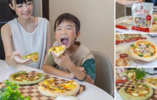醒食超能披薩開箱｜烤箱氣炸鍋 5 分鐘出爐！挑食小孩也秒殺的早餐推薦首選
