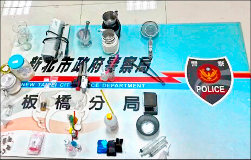 攻堅毒品分裝場⋯警跨區追到土城摩鐵 逮毒鴛鴦