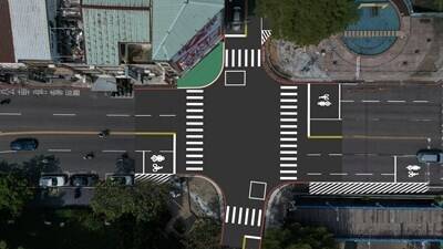 中市斥5800萬改善麻園頭溪水岸廊道 西區路段10/23夜間燙平