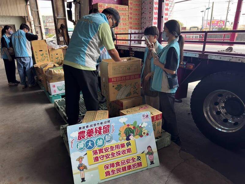 彰化農藥快檢通過率89％ 議員吳韋達：不合格產品有全數攔截？
