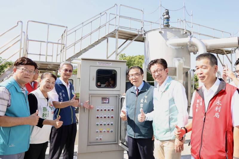 改善水質 台南劉厝排水截流工程啟用