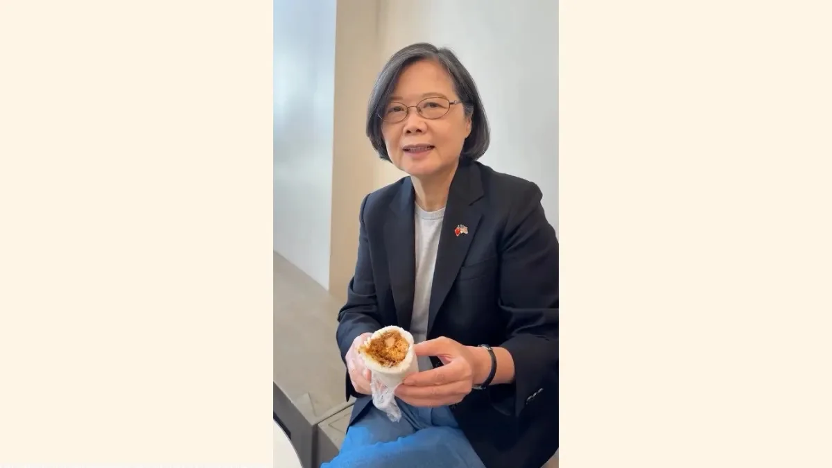 蔡英文買飯糰笑稱機上一路睡！營養師揭暈碳真相 3招安心吃