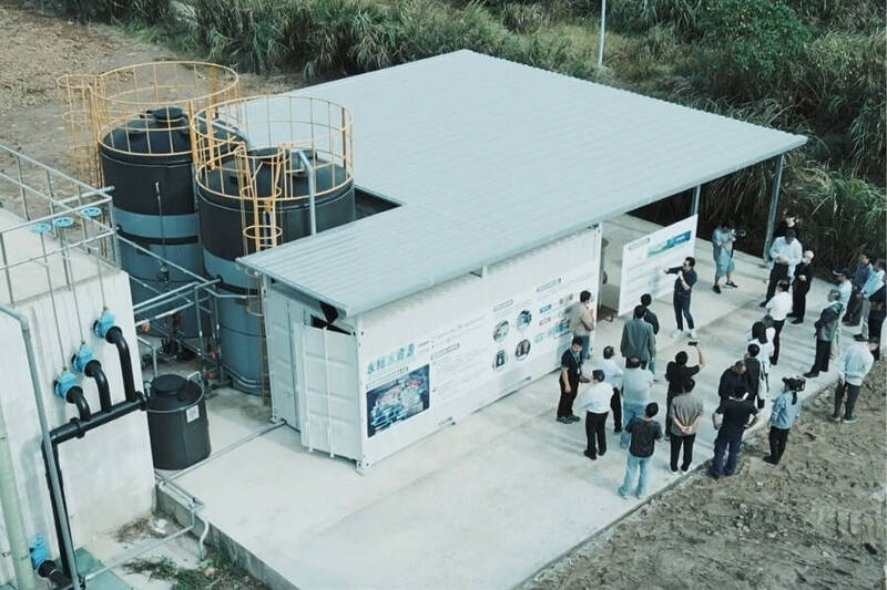 豬糞變黃金！ 逢甲大學40呎貨櫃變身「發電廠」