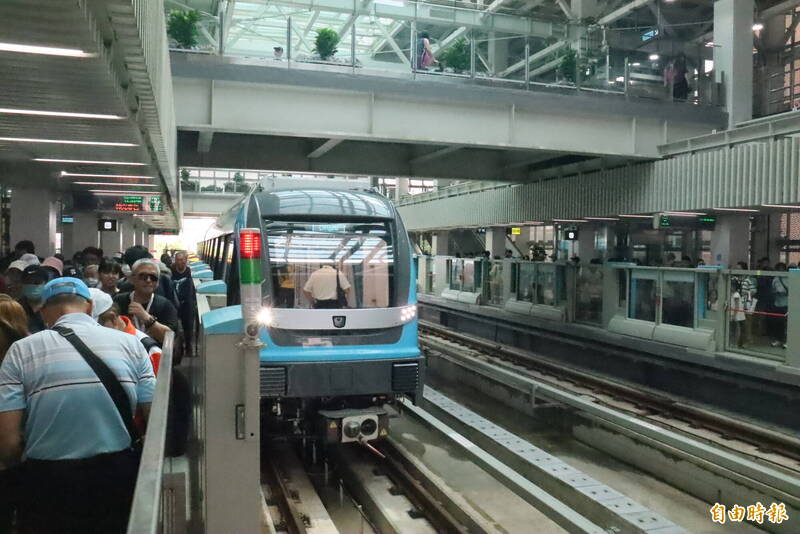 捷運三鶯線車站漏水 新北捷運局:開放式月台 會持續改善精進