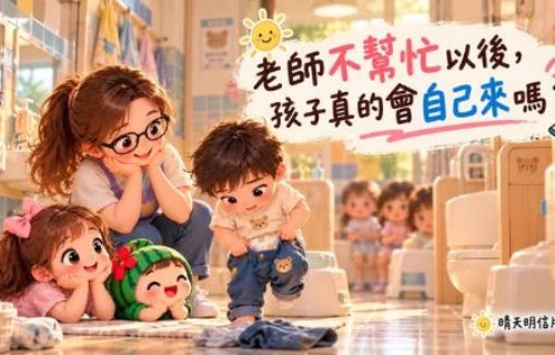 老師不幫忙以後，孩子真的會自己來嗎？