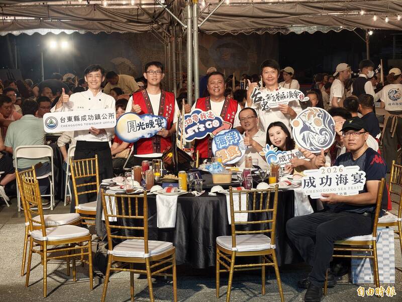 中秋不烤肉！台東「成功海宴」 月光下吃法式辦桌