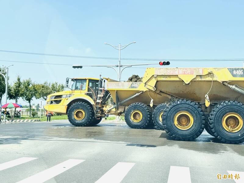 水利署工程車現身嘉科二期引熱議！台積電AP7先進封裝廠動工真相揭曉