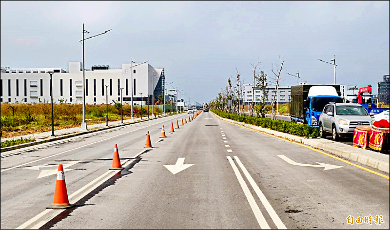 馬稠後園區後期路網串聯 嘉45線通車
