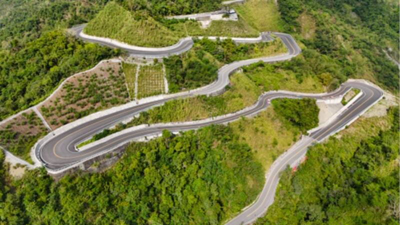花蓮海岸山脈橫斷「瑞港公路」彎道改善 第二期完工今天啟用
