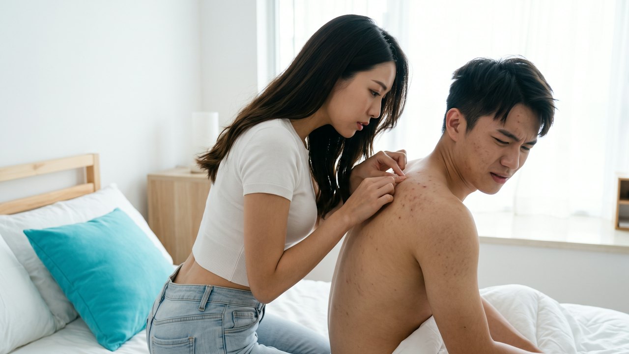 女友幫擠暗瘡竟惹大禍 男生下體狂冒「小珍珠」 醫生揭感染真相 - 香港01