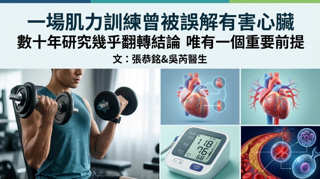 肌力訓練曾被誤解有害心臟 數十年研究幾乎翻轉結論 唯有一個重要前提 - PChome Online 新聞