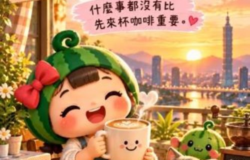 10月1日生日快樂，小西瓜送上祝福信