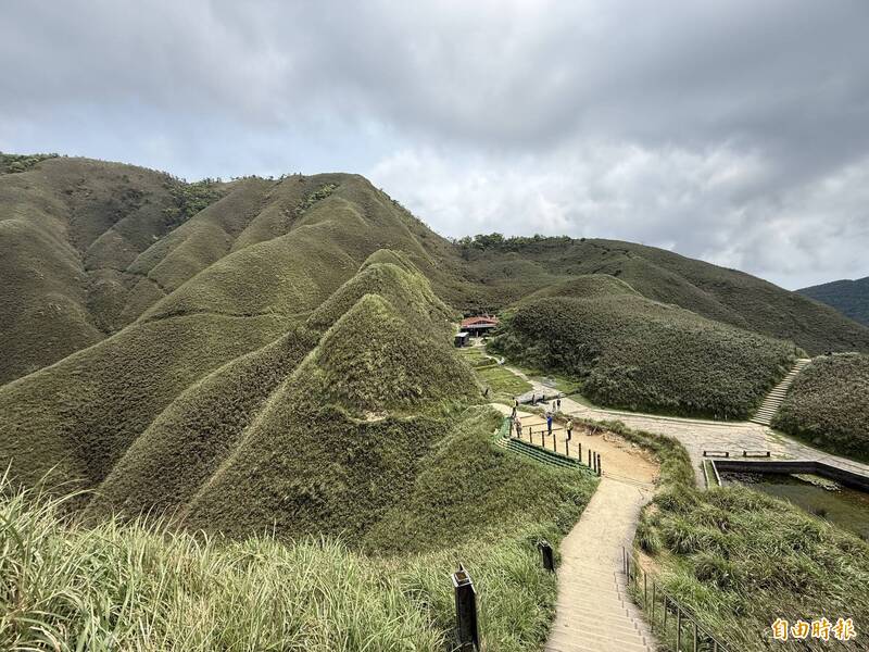 抹茶山災害復建工程完工 山友回流享受美景