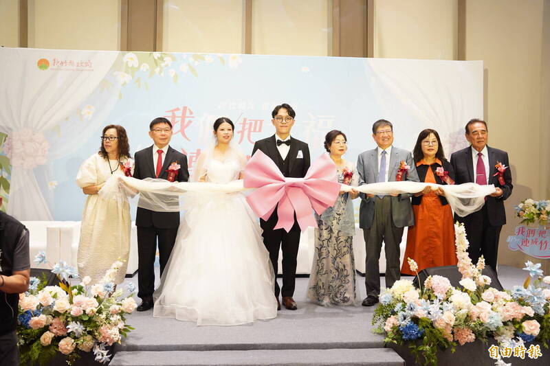 竹縣2026聯合婚禮 36對新人喜結良緣