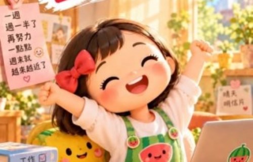 10月21日生日快樂，小西瓜送上祝福信