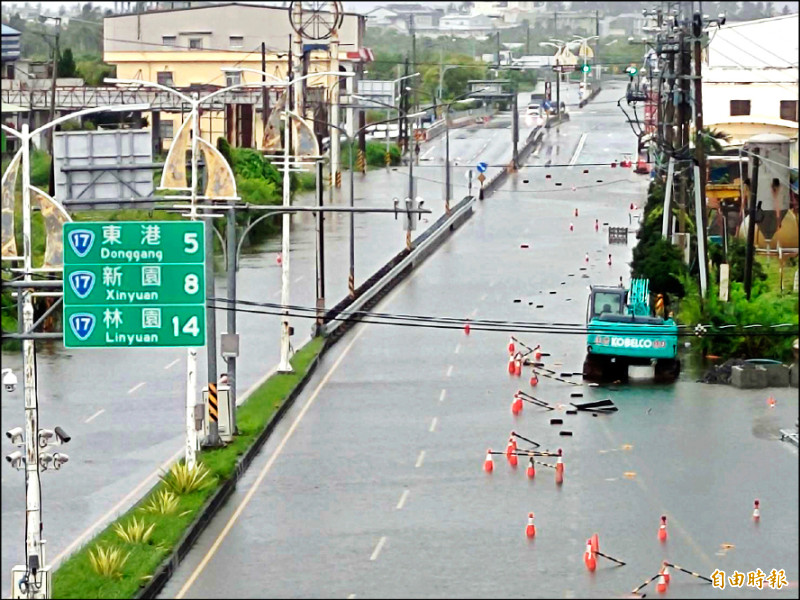 國道3號林邊交流道周邊易淹 將墊高路面