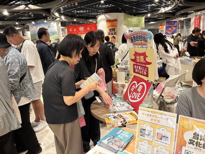 台南再攻日本觀光市場 東京丸之內展出台灣文化祭