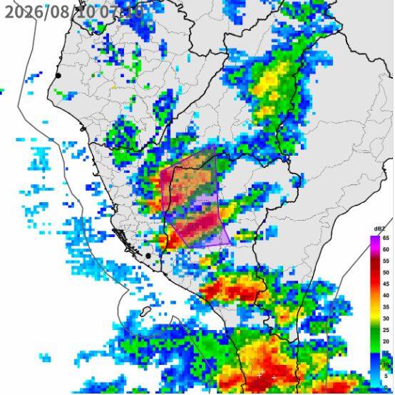 大雷雨開炸！ 高雄市注意雷雨、屏東縣慎防劇烈雨勢