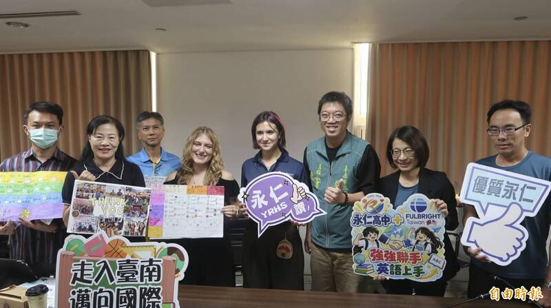 台南美籍助教人數創新高 學生跨文化交朋友