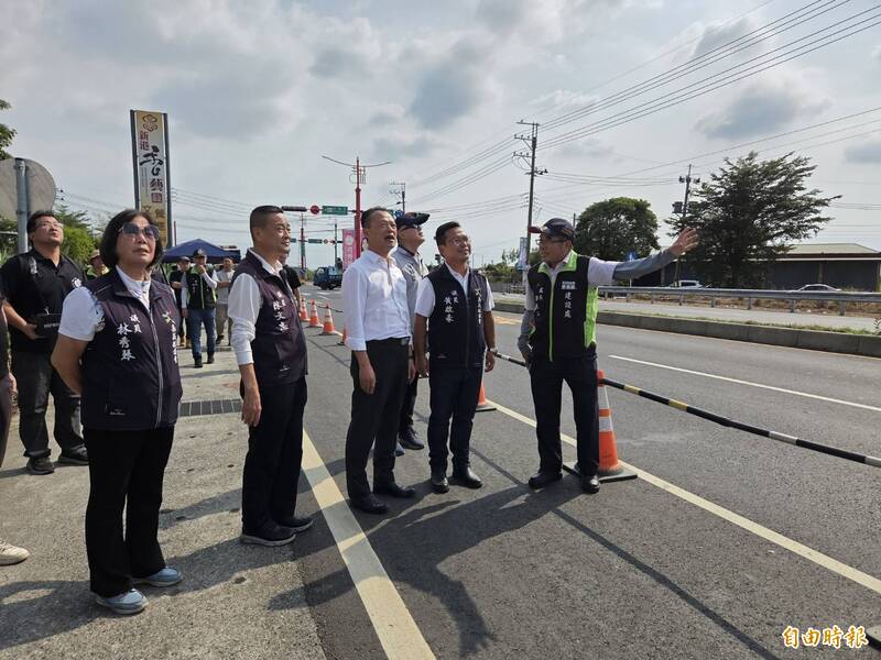 嘉義縣道159線媽祖文化大道改善工程一期完工 新增左轉專用道升級