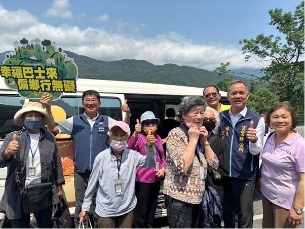 富里鄉幸福巴士上半年行駛里程超過去年全年度