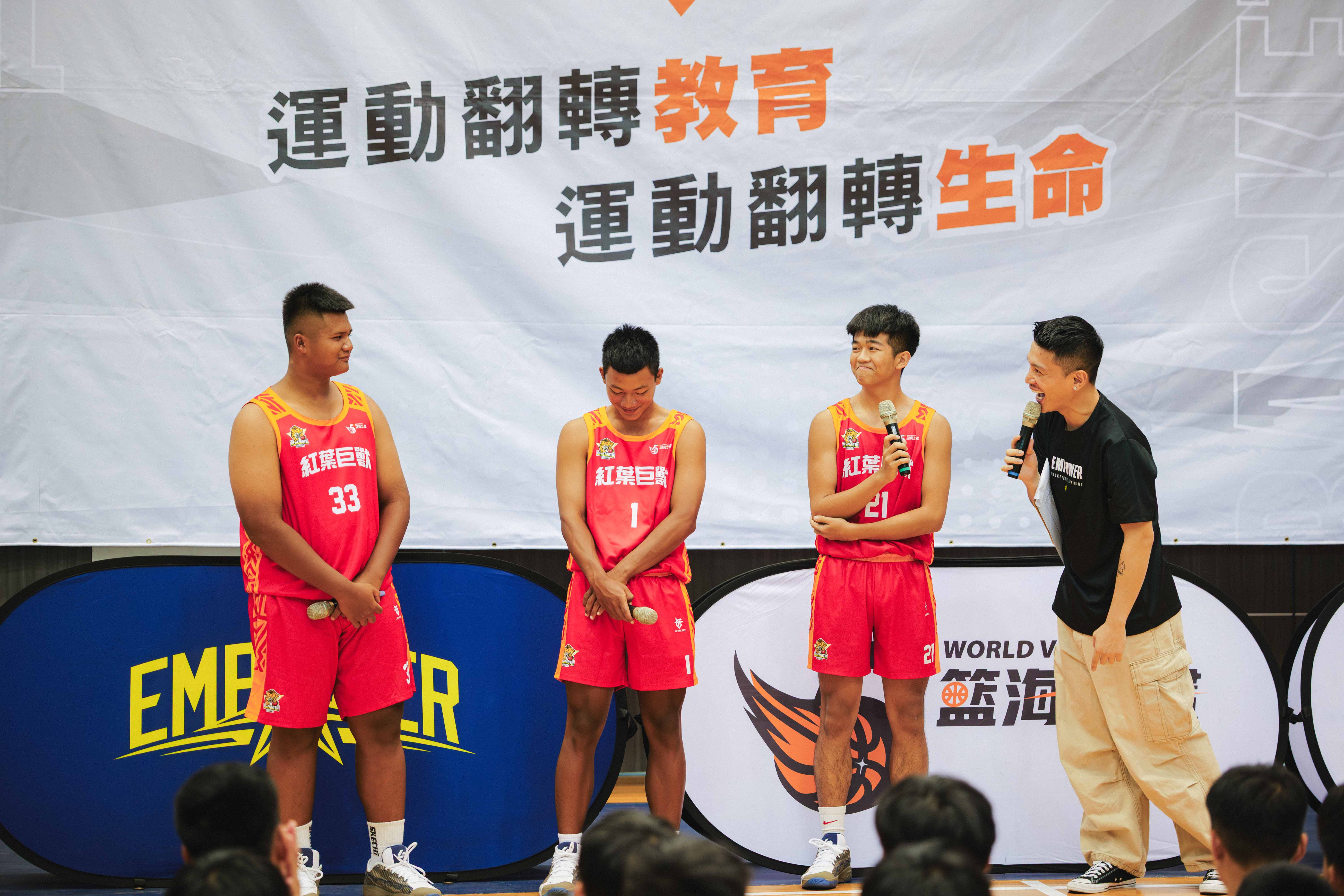 台灣世界展望會「籃海計畫」五週年，孩子用籃球說自己的故事