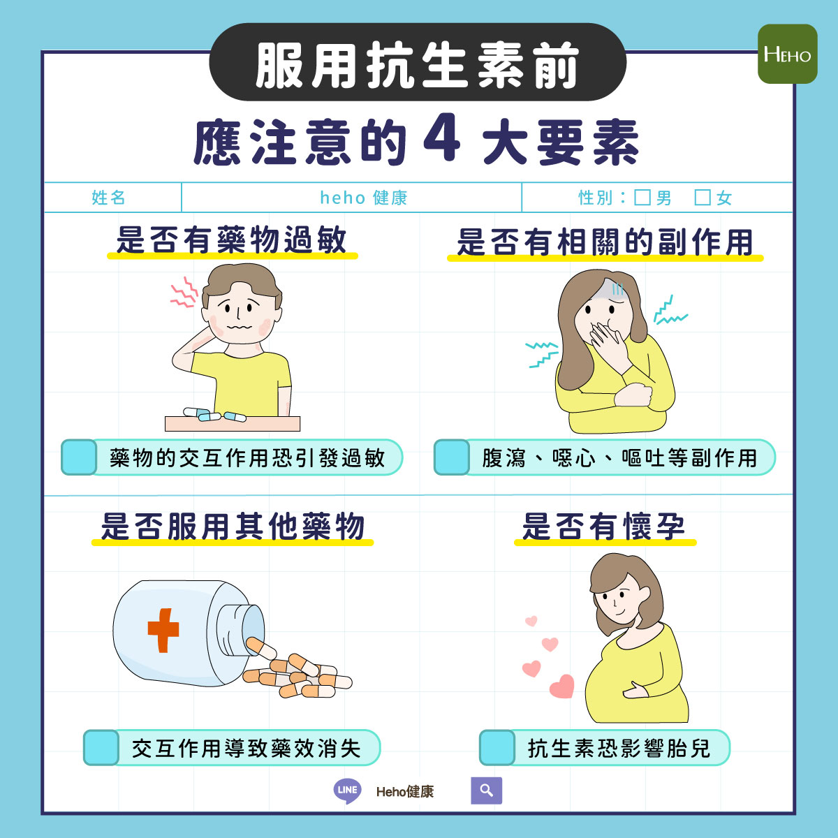 感冒喉嚨痛一定要吃抗生素嗎？吃抗生素前必看的 4 大注意事項