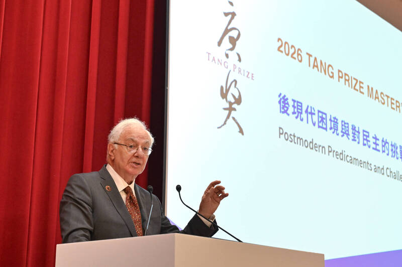 唐獎大師論壇艾克曼示警「絕望邏輯」 台灣以民主韌性、透明政府因應