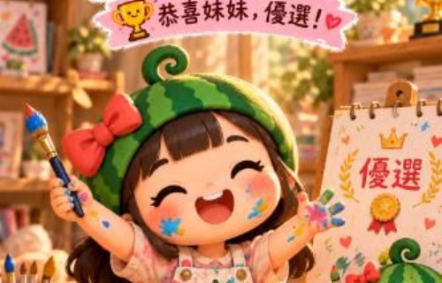 10月3日生日快樂，小西瓜送上祝福信