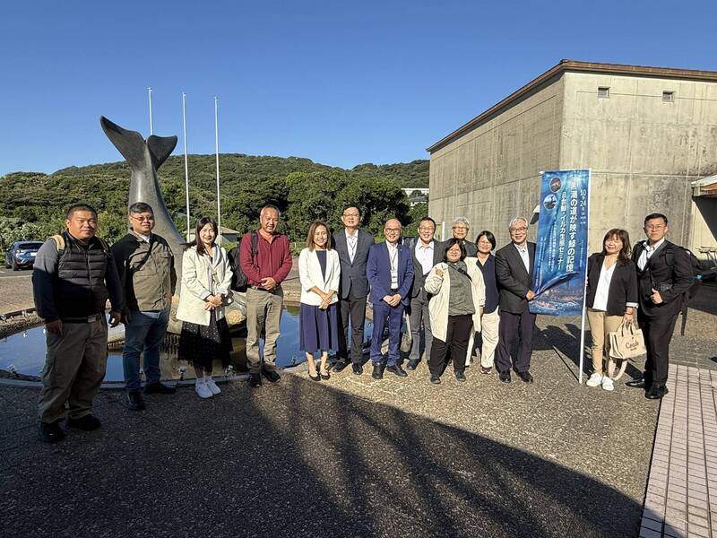 日本館長來訪 台南首場「鯨海千年」10/11永康社教中心開講