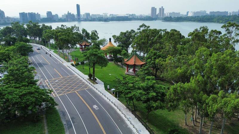 澄清湖環湖路網文前路新步道完工  民眾：好走很多