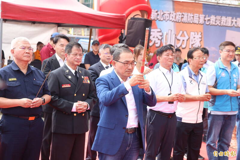 中和秀山消防分隊動土 縮短消防員出勤時間20秒